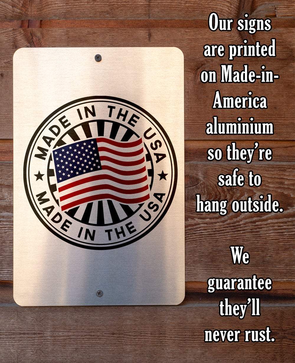 Barbecue Timer - Metal Sign