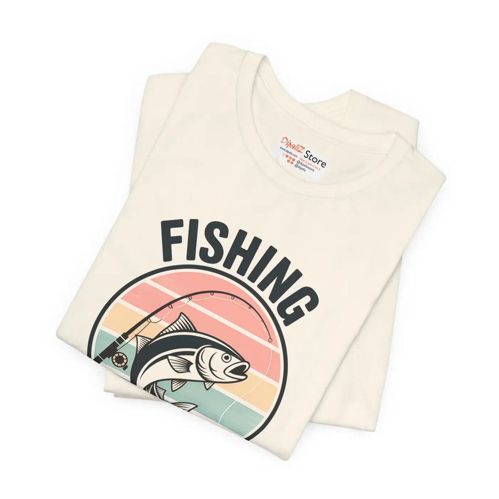 Fishing Dad Short Sleeve Tee - Cotton Outdoor Gear - DipaliZ